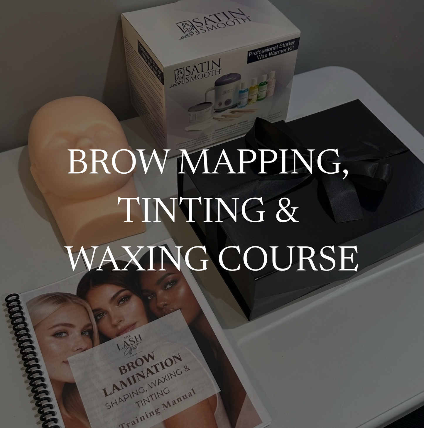 1-on-1 Brow Mapping, Waxing & Tinting Training Course