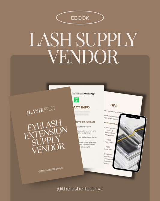 Eyelash Extension Vendor Guide